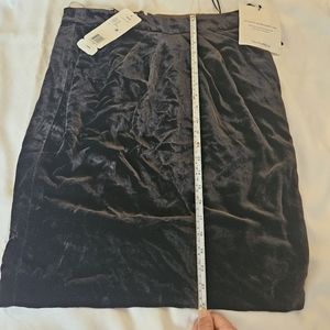 Escada velvet skirt